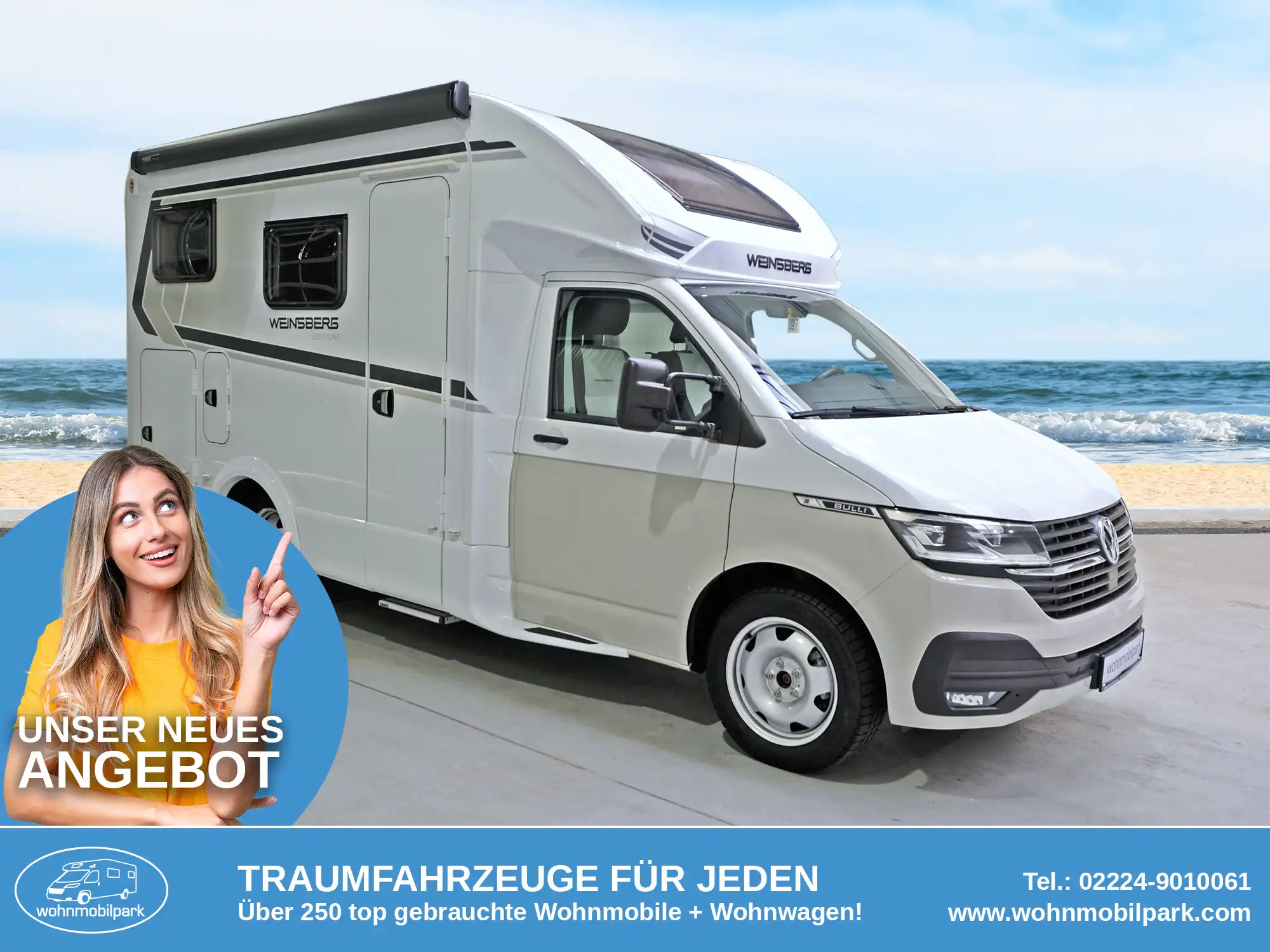 WEINSBERG X-Cursion Van Edition 500 MQ Teilintegrierter gebraucht kaufen in Bad Honnef